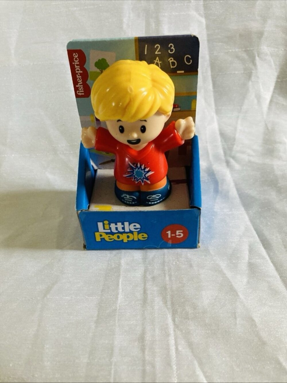 Fisher Price Little People Eddie Figure Energy Replacement Airport School Zoo
